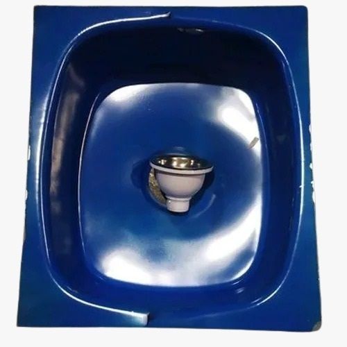 Blue 33 Inches Durable Industrial Galvanized Washing Hands Kitchen Sinks