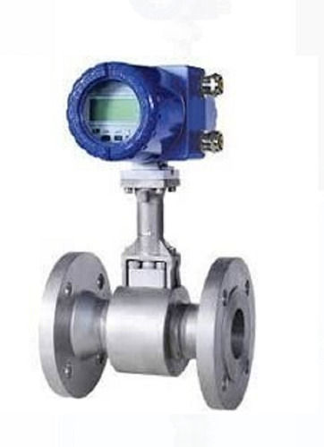 Silver  Sky Blue 4.6 Kg And 24 Vdc Vortex Flowmeters For Measure Flow Rates