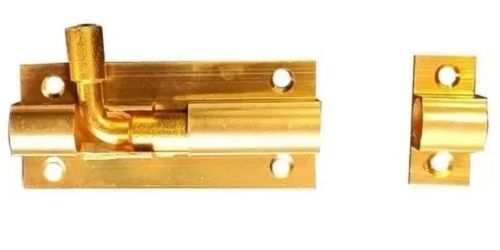 4 Inch Polished Surface Finish L Shape Brass Tower Bolt Application: Door Fitting