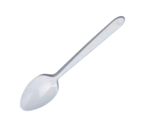 5.5 Inches Long Plain Disposable Plastic Spoon for Events And Parties