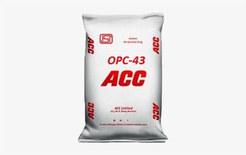  सीमेंट उद्योग और निर्माण के लिए Acc Opc 43 ग्रेड सीमेंट सटीकता: उच्च% 