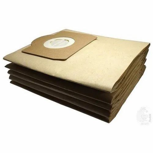 Brown Plain Paper Dust Bag Used For Dust Collection
