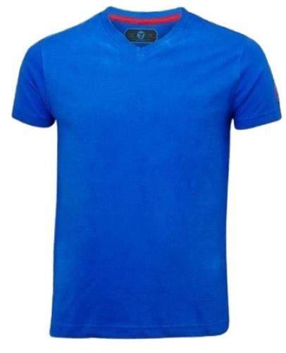 Half Sleeve V Neck Fashionable Casual Wear 100% Cotton T Shirts