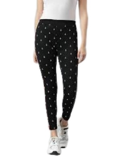 No Fade Casual Wear Printed Breathable And Washable Cotton Leggings