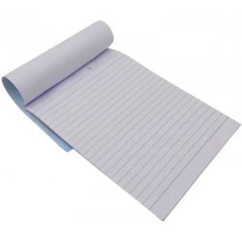 Clean And Plain Rectangular Single Lined 80 Pages Hard Bound Sticky Notepad