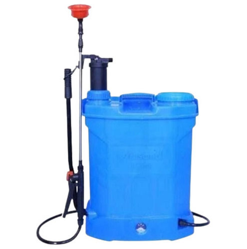 Blue And Orange 16 Liters Storage 3.81 Kilograms Pvc Plastic Agriculture Spray Pump