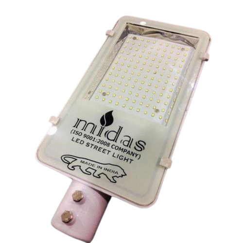 घर और वाणिज्यिक उपयोग के लिए सफेद 50 वाट IP65 एल्यूमीनियम एलईडी स्ट्रीट लाइट