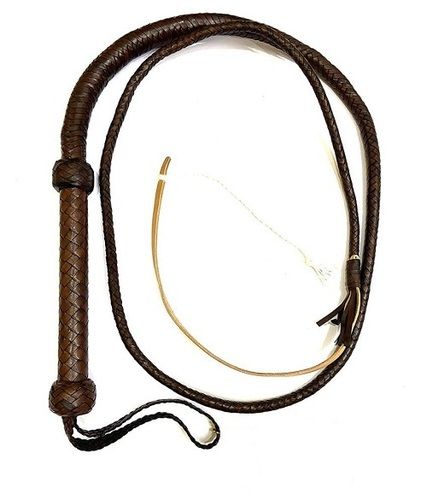 Brown 6 Mm Thick Light Weight And Plain Leather Hunter For Training Horses