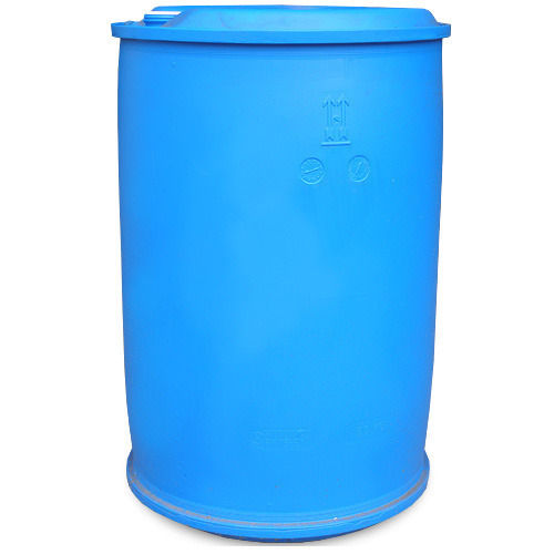 Blue Round Hdpe Plastic Chemical Storage Drum For Industrial Use