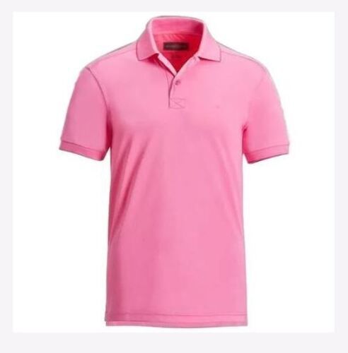 Breathable Casual Wear Short Sleeves Plain Soft Cotton Polo T-Shirt For Men Age Group: Adults