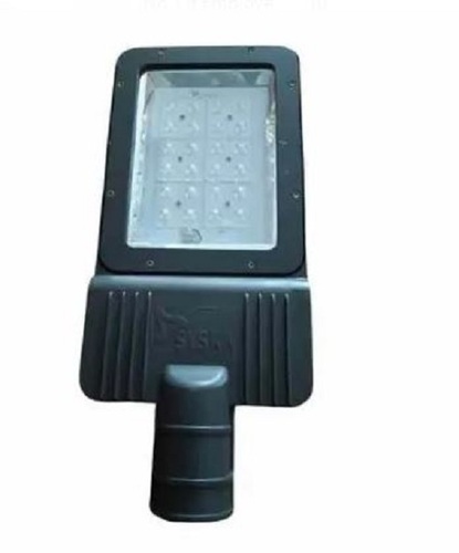 व्हाइट एनर्जी सेविंग ग्लास और प्लास्टिक बॉडी रेक्टैंगुलर आउटडोर एलईडी स्ट्रीट लाइट