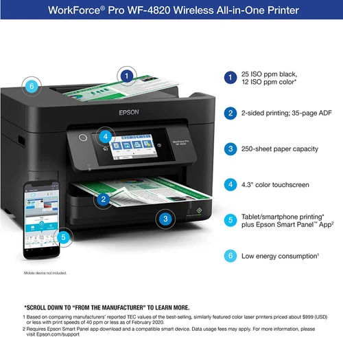 High Speed 12PPM Epson Colored Ink Tank Printer