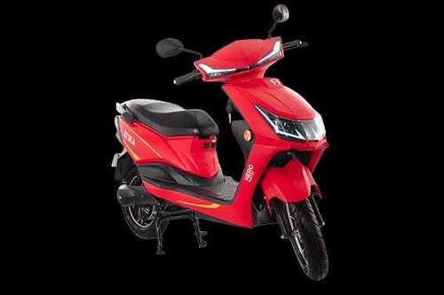 Noise & Pollytion Red Electric Scooty With 2 Wheels