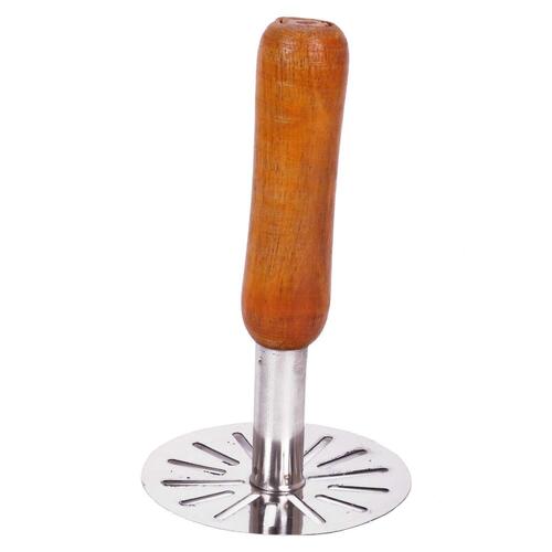 Wooden Handle Potato Masher For Kitchen Usage