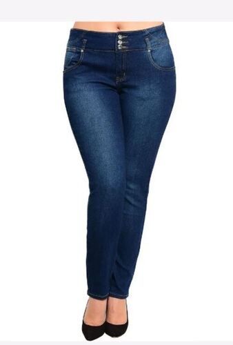 32 Inches Skinny Fit Casual Wear Plain Soft Denim Jeans For Women  Age Group: >16 Years