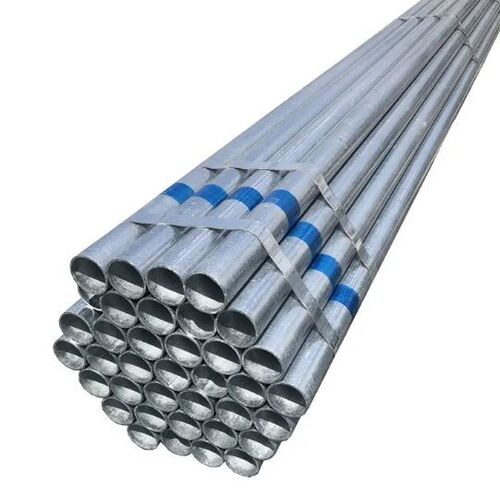 5 Mm Thick Round Threaded Galvanized Steel Pipe Welded Tubes