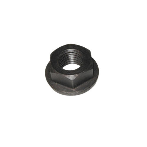 Black Finish M4 To M 24 Size Mild Steel Hex Flange Nut For Automotive Industry