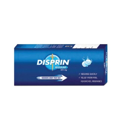 Disprin Regular 325 Mg Tablet , Pack Of 120 Tablet Recommended For: As Per Doctors Guidelines