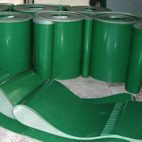 Green PVC Conveyor Belt, Belt Thickness 2 - 5 mm