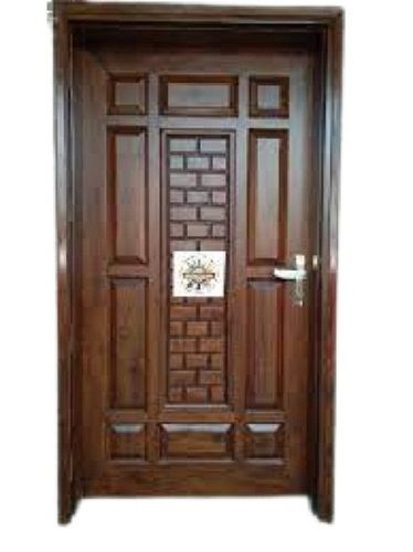 High-Quality Teak Designer Wooden Door 7-8 Feet 3 Inch Thickness