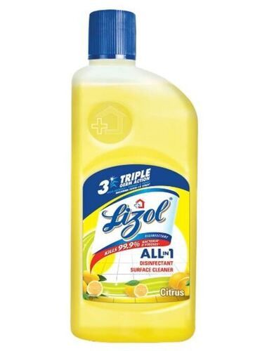Lemon Fragrant Liquid Floor Cleaner For Kills 99.9% Germs And Bacteria 