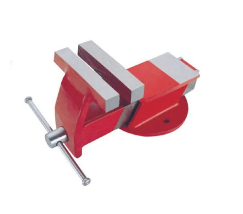 Aluminum Red 3 To 12 Inch Swivel/Fixed Base Cast Iron Bench Vice For Workshop