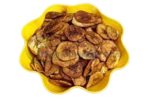 Round Shape Fresh 100% Fried Sweet Organic Snack Hygienically Packed Banana Chips