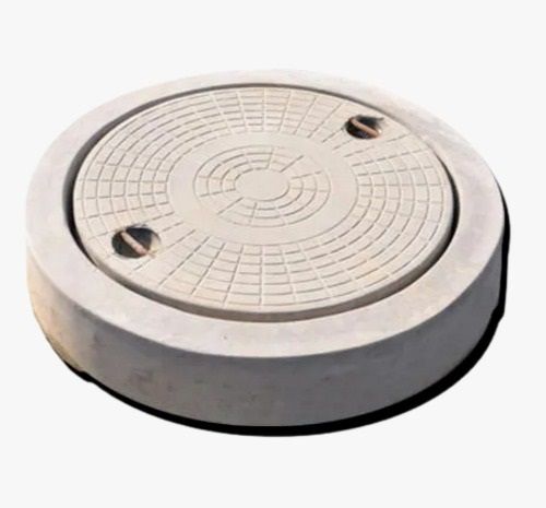 113 Kilograms Round Reinforced Cement Concrete Manhole Cover Application: Water Supply