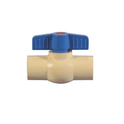 White And Blue 3 Inch Control Water Pressure Solid Pvc Plastic Ball Valve