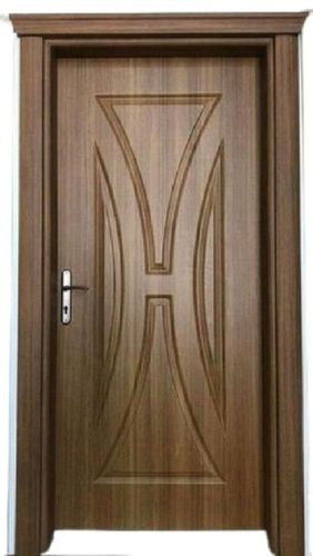 Brown 32 Mm Thick Termite Resistant Teak Solid Wood Entry Doors