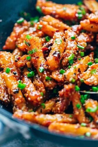 Crispy honey chilli potato