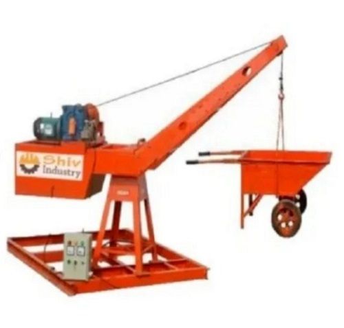 Orange 1500 Kilogram 240 Mm Less Power Consume Electric Crane Trolley