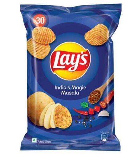 78 Grams Ready To Eat Tasty And Crunchy Salty Fried Potato Chips - Indian Magic Masala Flavour (Lay's)