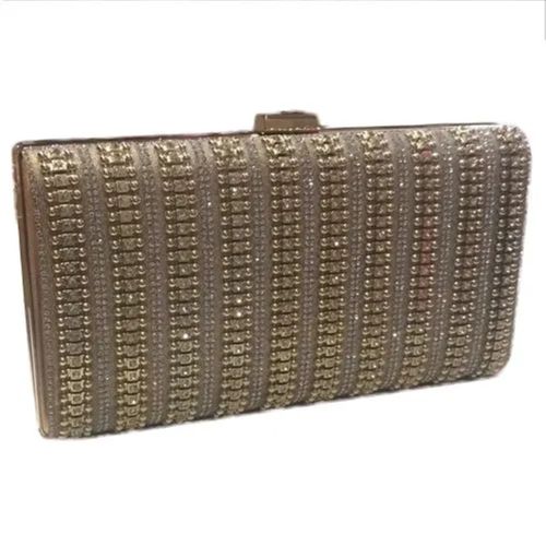 Pearl with Silver Personalized Hand Beaded Clutch (FOG) – PrettyRobes.com