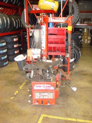 Automatic Tyre Changer, External Rim Clamping 10 min.- 18 max