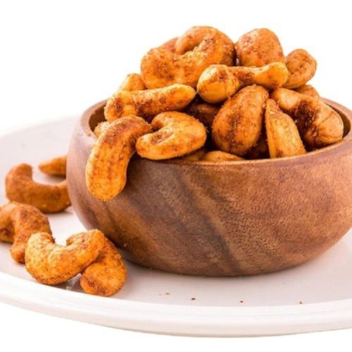 Delicious Spicy And Salted Half Moon Shape Roasted Cashew Nuts