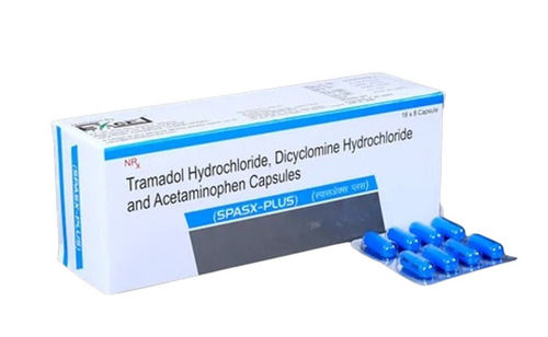  डाइसाइक्लोमाइन हाइड्रोक्लोराइड और एसिटामिनोफेन कैप्सूल