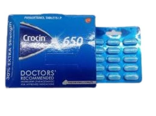 General Medicine Crocin 650 Tablet Room Temperature