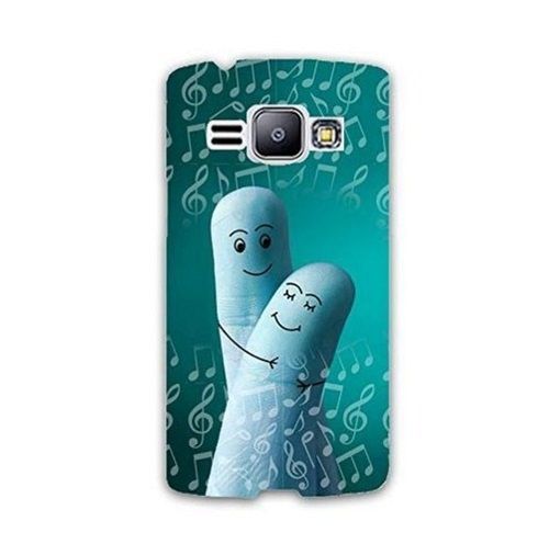 Stylish Look Rectangular Water Resistant Printed Fancy Mobile Phone Back Cover