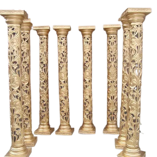 पेंट कोटेड सरफेस पार्टी और इवेंट के लिए यूनिक एफआरपी फाइबर पिलर साइज: 8 फीट