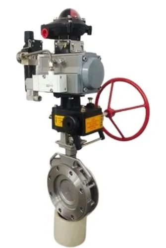 Pneumatic Actuator Operated Butterfly Valve For Water Fitting Use