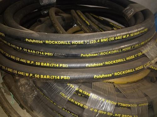 Round Shape Air Compressor Rubber Hoses For Industrial Use