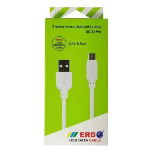 1 Meter Rubber Body High Strength Micro Usb Data Cable