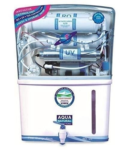 10 Liter 60 Watt Wall Mounted Abs Plastic Body Ro+uv Water Purifier