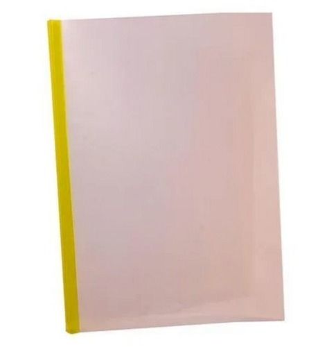 Lightweight 12 X 9 Inches Rectangular Shape Light Weight Plain Plastic File Folder