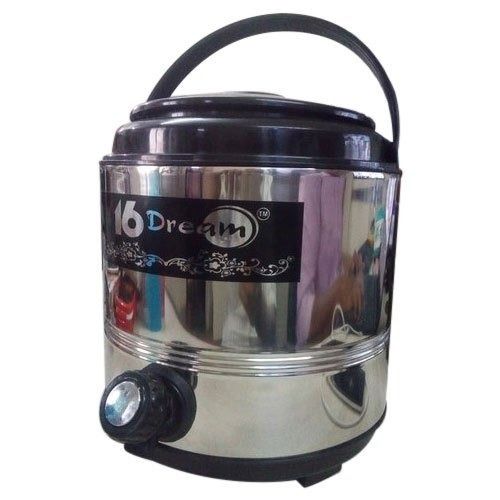 Metal 15 Liters Corrosion Resistance And Leak Proof Stainless Steel Water Jug With Plastic Handle