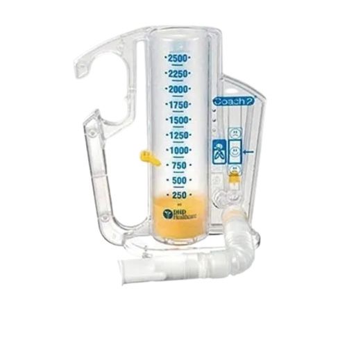 15 X 15 X 7 Centimeters Easy To Use Lightweight Abrasion Resistant Incentive Volumetric Spirometer