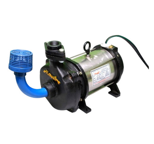 Black 33 X 23 X 15Cm 12 Kilogram Mild Steel Single Stage Open Well Submersible Pump