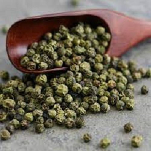 Solid A Grade Round Shape Dried Green Pepper For Cooking 