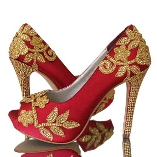 Dulhan discount heel sandal